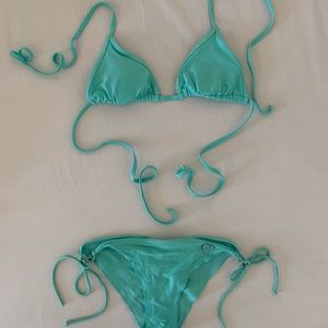 Turquoise Body Glove 2-piece Bikini 🐢